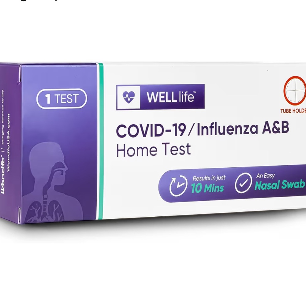 WELLlife COVID-19/Influenza A&B Home Test Kit